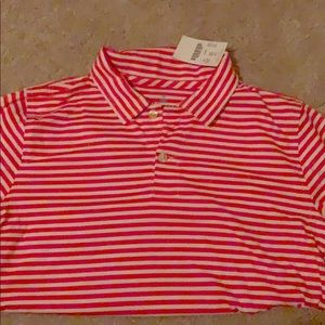 Crew cuts golf shirt